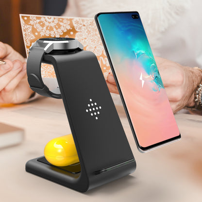 3-in-1 Fast Wireless Charging Station – Phone, Watch, Earbuds
