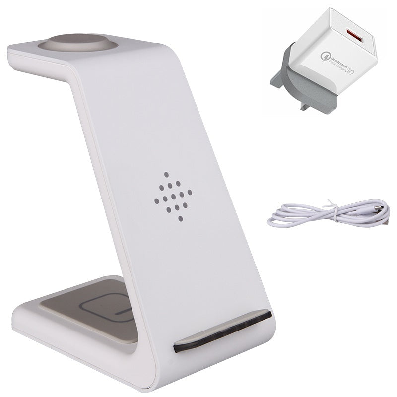 3-in-1 Fast Wireless Charging Station – Phone, Watch, Earbuds